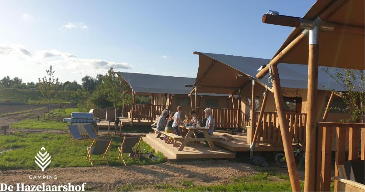 De Hazelaarshof Luxe Glampingtent Bij Natuurgebied De Millingerwaard Kekerdom Εξωτερικό φωτογραφία