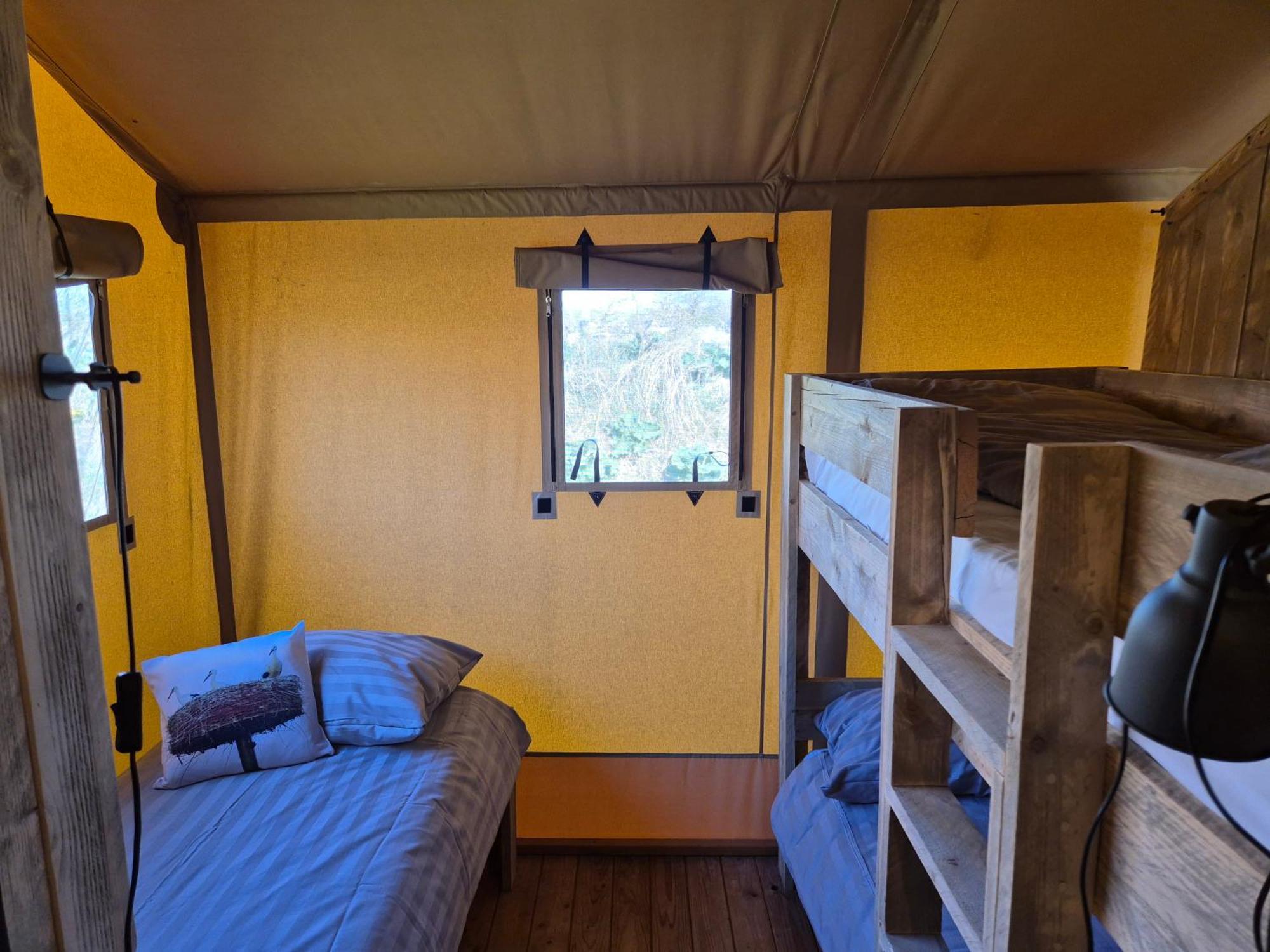 De Hazelaarshof Luxe Glampingtent Bij Natuurgebied De Millingerwaard Kekerdom Εξωτερικό φωτογραφία